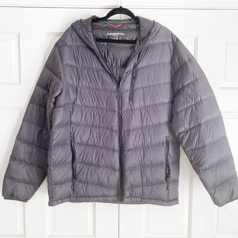 Hawke & Co. Gray Puffer Jacket